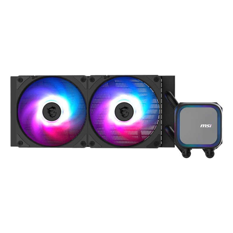VENTILADOR P/CPU MSI (MAG CORELIQUID A13 240) ARGB,ENFRIAMIENTO LIQUIDO, 2 FAN, 2400MM, NEGRO image 2